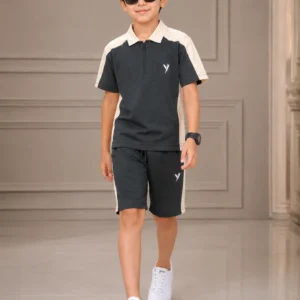 Kids Single Jersey Summer Tracksuit VST75-B